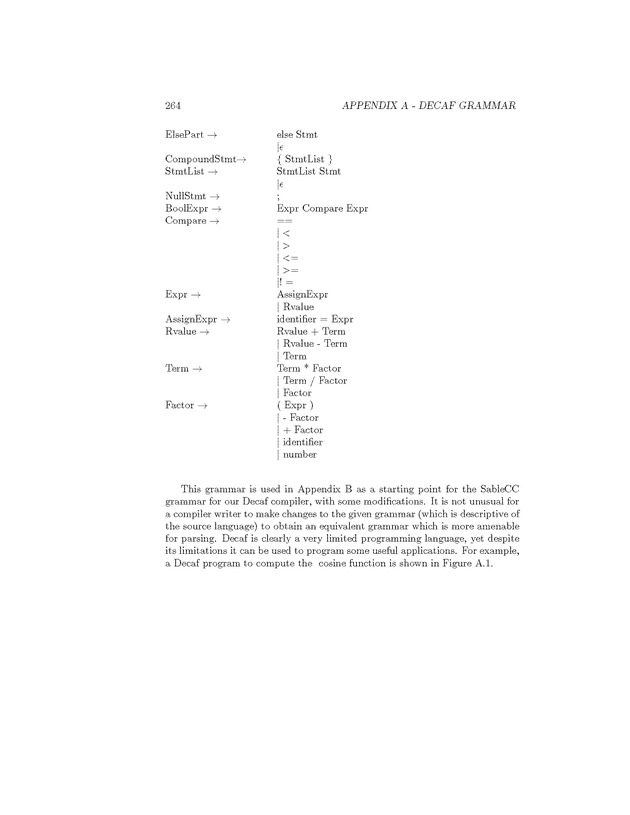 Compiler Design: Theory, Tools, and Examples - Page 264